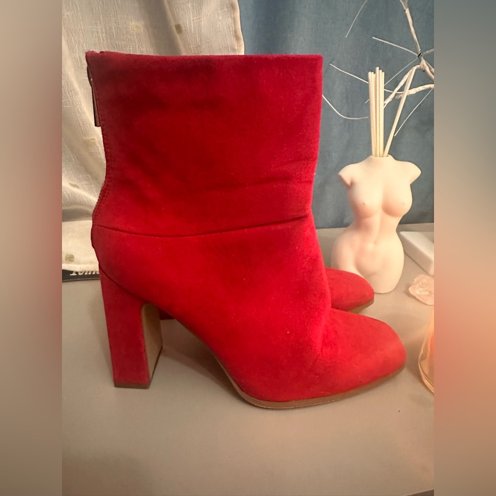 Red boots